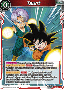Taunt - Fearsome Rivals (Uncommon) [BT29-025] Image principale du produit