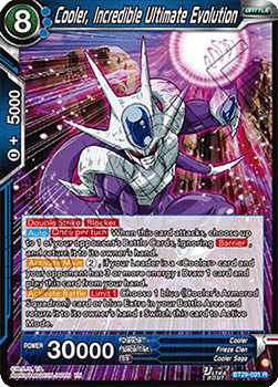 Cooler, Incredible Ultimate Evolution - Fearsome Rivals (Rare) [BT29-031] Image principale du produit