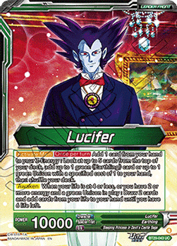 Lucifer // Lucifer, Demon King of the Night (V.1 - Uncommon) - Fearsome Rivals (Uncommon) [BT29-043] Hoofdafbeelding