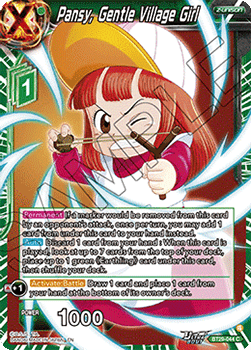 Pansy, Gentle Village Girl (V.1 - Common) - Fearsome Rivals (Common) [BT29-044] Image principale du produit