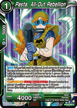 Pasta, All-Out Rebellion - Fearsome Rivals (Common) [BT29-049] Image principale du produit
