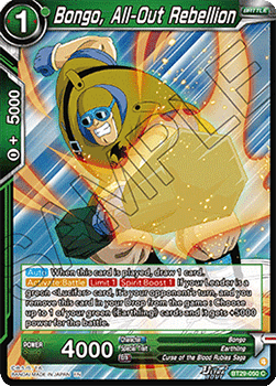 Bongo, All-Out Rebellion - Fearsome Rivals (Common) [BT29-050] Image principale du produit