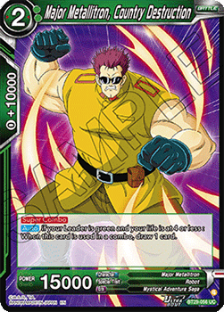 Major Metallitron, Country Destruction - Fearsome Rivals (Uncommon) [BT29-056] Hover Image