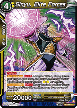 Ginyu, Elite Forces - Fearsome Rivals (Common) [BT29-070] Imagen principal del producto