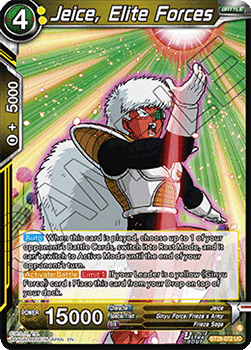 Jeice, Elite Forces - Fearsome Rivals (Uncommon) [BT29-072] Image principale du produit