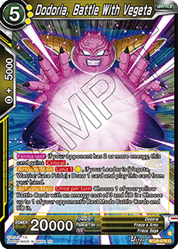 Dodoria, Battle With Vegeta - Fearsome Rivals (Common) [BT29-078] Image principale du produit