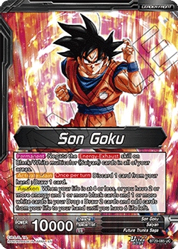 Son Goku // SSB Kaio-Ken Son Goku, Striking a God (V.1 - Uncommon) - Fearsome Rivals (Uncommon) [BT29-085]