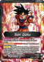 Son Goku // SSB Kaio-Ken Son Goku, Striking a God (V.1 - Uncommon) - Fearsome Rivals (Uncommon) [BT29-085]