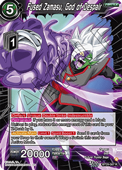 Fused Zamasu, God of Despair - Fearsome Rivals (Rare) [BT29-087] Image principale du produit