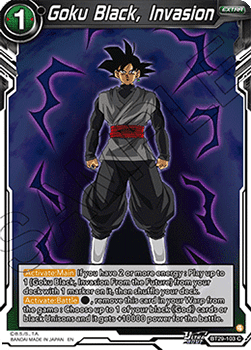 Goku Black, Invasion - Fearsome Rivals (Common) [BT29-103] Hauptbild