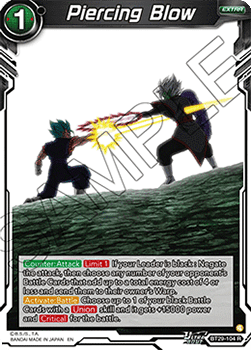 Piercing Blow - Fearsome Rivals (Rare) [BT29-104] Immagine principale del prodotto