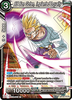SS Son Goten, Implanted Loyalty - Fearsome Rivals (Rare) [BT29-115] Hoofdafbeelding