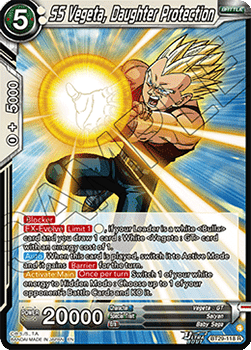 SS Vegeta, Daughter Protection - Fearsome Rivals (Rare) [BT29-118]
