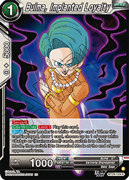 Bulma, Implanted Loyalty - Fearsome Rivals (Common) [BT29-124] Hauptbild