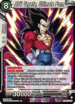 SS4 Vegeta, Ultimate Form - Fearsome Rivals (Rare) [BT29-137] Immagine principale del prodotto