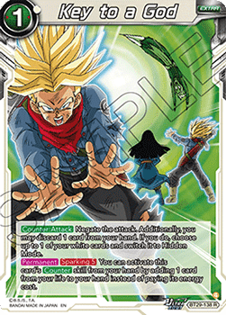 Key to a God - Fearsome Rivals (Rare) [BT29-138] Hoofdafbeelding