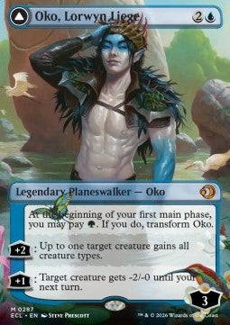 Oko, Lorwyn Liege // Oko, Shadowmoor Scion - Lorwyn Eclipsed: Extras (Mythic) [XECL-287] Imagen principal del producto