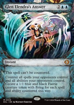 Glen Elendra's Answer - Lorwyn Eclipsed: Extras (Mythic) [XECL-306] Hover Image