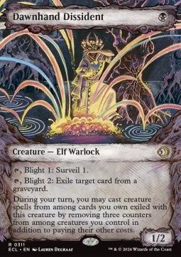 Dawnhand Dissident - Lorwyn Eclipsed: Extras (Rare) [XECL-311] Hover Image