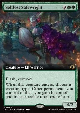 Selfless Safewright (V.1) - Lorwyn Eclipsed: Extras (Rare) [XECL-367] Hover Image
