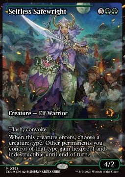 Selfless Safewright (V.2) - Lorwyn Eclipsed: Extras (Mythic) [XECL-391] Hover Image