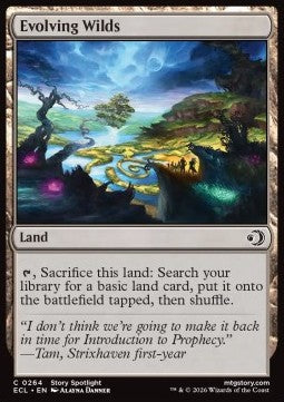 Evolving Wilds - Lorwyn Eclipsed (Common) [ECL-264] Hover Image