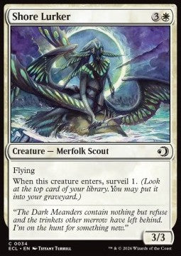 Shore Lurker - Lorwyn Eclipsed (Common) [ECL-34] Hauptbild