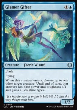 Glamer Gifter - Lorwyn Eclipsed (Uncommon) [ECL-49] Hover Image