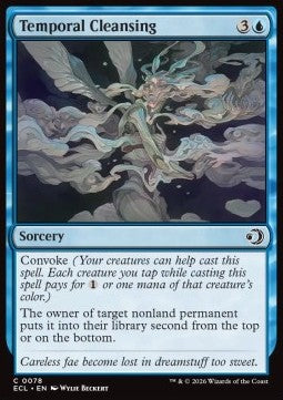 Temporal Cleansing - Lorwyn Eclipsed (Common) [ECL-78] Imagen principal del producto