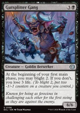 Gutsplitter Gang - Lorwyn Eclipsed (Uncommon) [ECL-106] Imagen principal del producto