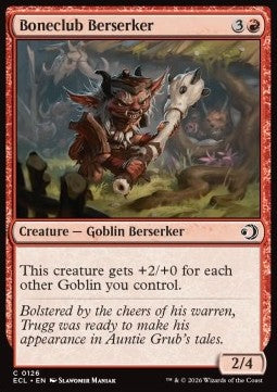 Boneclub Berserker - Lorwyn Eclipsed (Common) [ECL-126] Imagen principal del producto