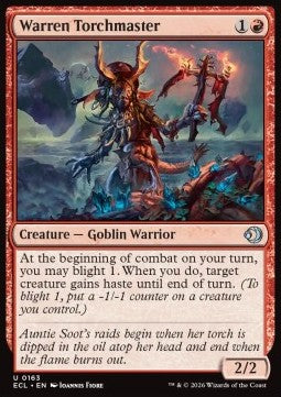 Warren Torchmaster - Lorwyn Eclipsed (Uncommon) [ECL-163] Hover Image