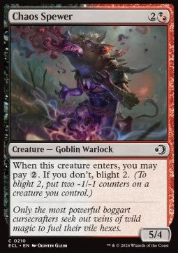 Chaos Spewer - Lorwyn Eclipsed (Common) [ECL-210] Hauptbild