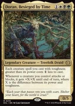 Doran, Besieged by Time - Lorwyn Eclipsed (Rare) [ECL-215] Hauptbild