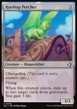 Rooftop Percher - Lorwyn Eclipsed (Common) [ECL-2]