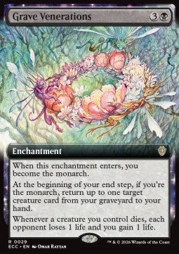 Grave Venerations - Commander: Lorwyn Eclipsed: Extras (Rare) [XECC-29]