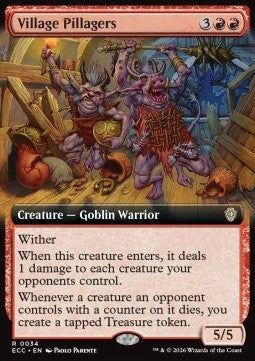 Village Pillagers - Commander: Lorwyn Eclipsed: Extras (Rare) [XECC-34] Hover Image