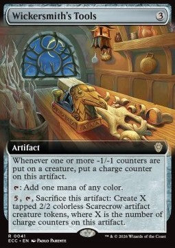 Wickersmith's Tools - Commander: Lorwyn Eclipsed: Extras (Rare) [XECC-41]