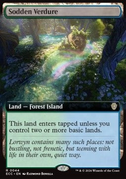 Sodden Verdure - Commander: Lorwyn Eclipsed: Extras (Rare) [XECC-44] Main image