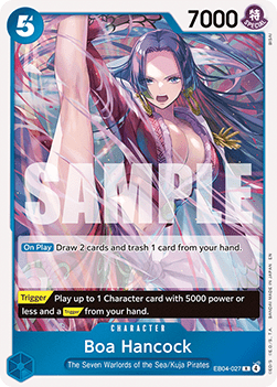 Boa Hancock (EB04-027) - The Azure Sea's Seven (Rare) [OP14-EB04-027] Immagine principale del prodotto