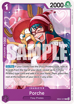 Porche (EB04-037) - The Azure Sea's Seven (Common) [OP14-EB04-037] Immagine principale del prodotto