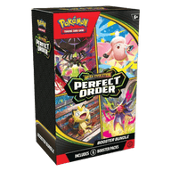 Pokémon Booster Bundle uit de set Perfect Order met zes boosterpakjes