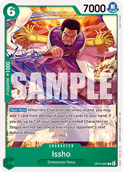 Issho (OP14-021) - The Azure Sea's Seven (Common) [OP14-021] Imagen principal del producto