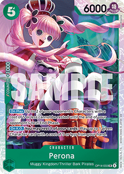 Perona (OP14-033) (V.1) - The Azure Sea's Seven (Super Rare) [OP14-033] Immagine principale del prodotto
