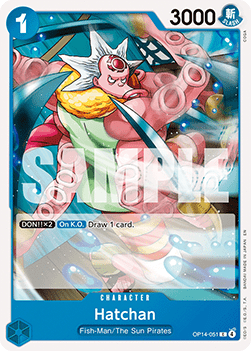 Hatchan (OP14-051) - The Azure Sea's Seven (Common) [OP14-051] Hauptbild