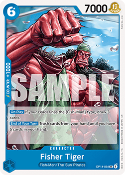 Fisher Tiger (OP14-054) - The Azure Sea's Seven (Uncommon) [OP14-054] Immagine principale del prodotto