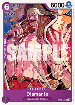 Diamante (OP14-066) - The Azure Sea's Seven (Common) [OP14-066] Imagen principal del producto