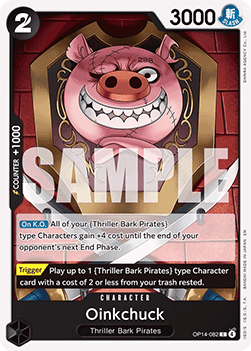 Oinkchuck (OP14-082) - The Azure Sea's Seven (Common) [OP14-082] Immagine principale del prodotto