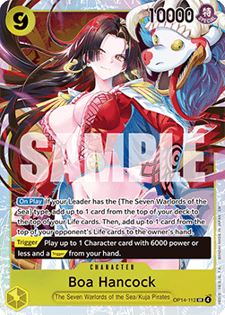 Boa Hancock (OP14-112) (V.1) - The Azure Sea's Seven (Super Rare) [OP14-112] Main image
