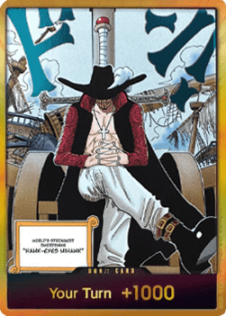 Don!! (OP14 - Dracule Mihawk) (V.2) - The Azure Sea's Seven (DON!!) Hauptbild